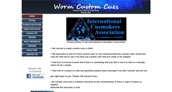Desktop Screenshot of cwcustomcues.com